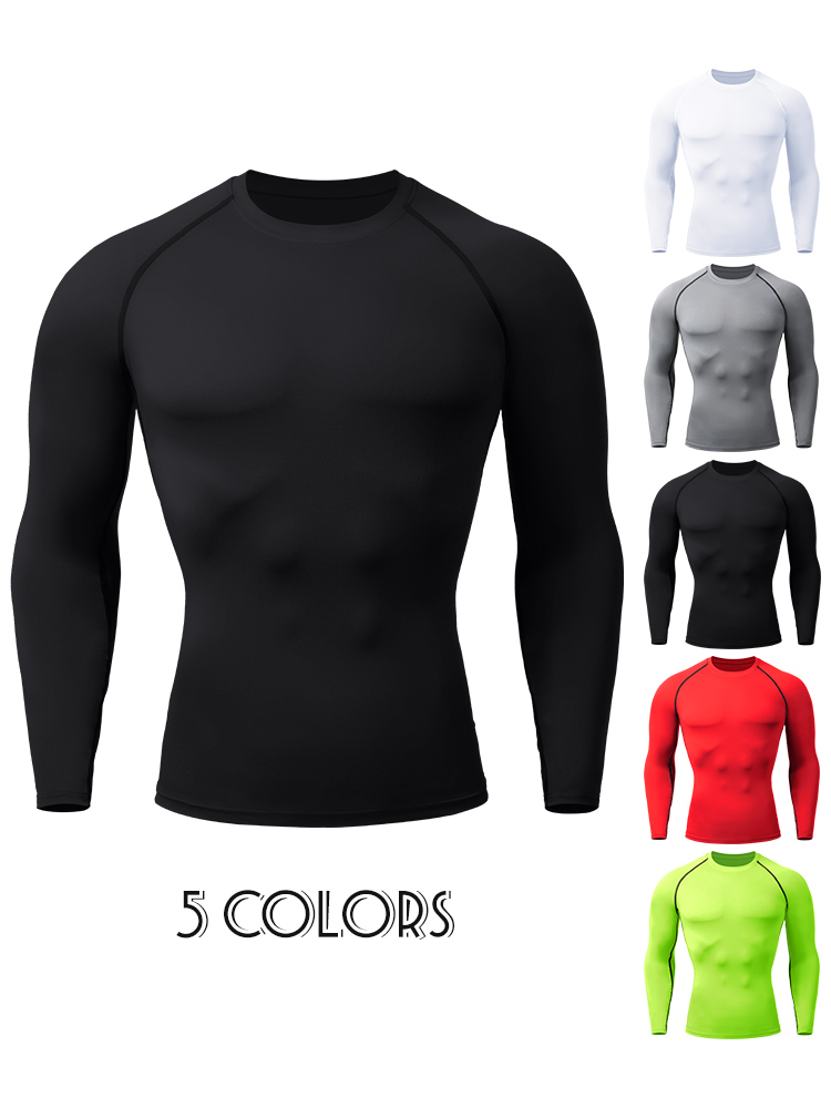 Rash Guard - コンプレッションシャツ メンズ ラッシュガード 速乾 ジム フィットネスシャツ