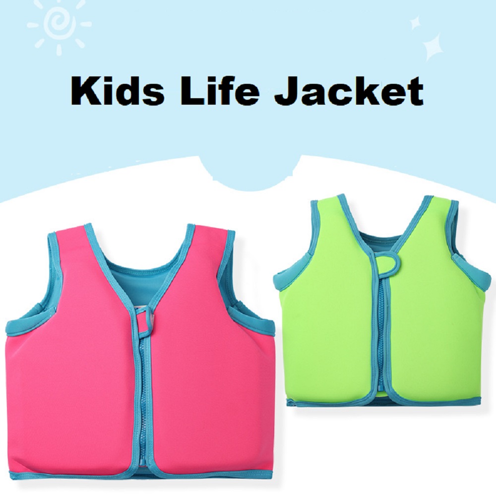 Life Jacket - 幼児用ネオプレンライフジャケット、子供用スイムベスト、サーフィンとラフティング、セーリング、ウォータースポーツ用のライフジャケット