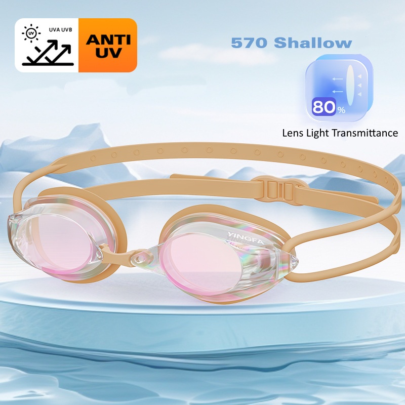 ユニセックスレーシングスイムゴーグル - 曇り止めUV保護、 - Goggles Swim のレビューと価格