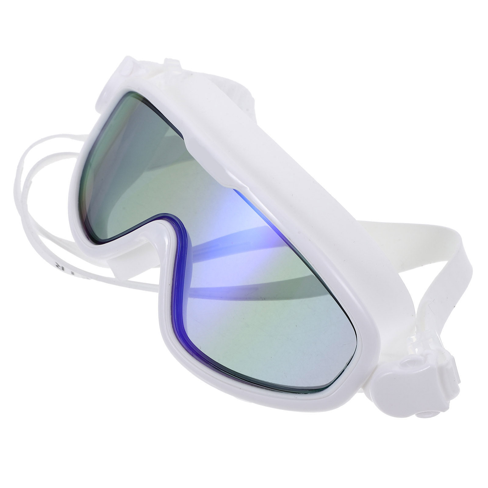 曇り止め加工、防水仕様のスイミングゴーグル。白色、耐久性に優 - Goggles Swim のレビューと価格