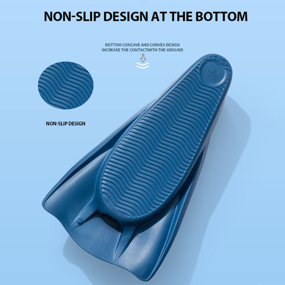 ショートカエルシューズ大人用シリコン水泳フィンプロフェッショ - Flippers Swimming のレビューと価格