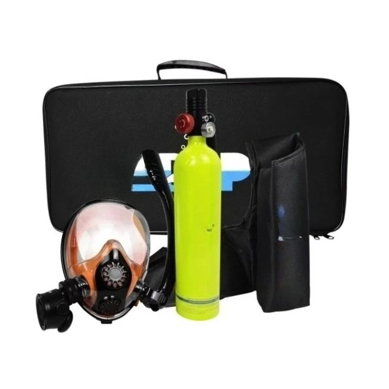 ダイビングフルセットマスクシュノーケル携帯用酸素呼吸器水中装 - Snorkeling Gear のレビューと価格