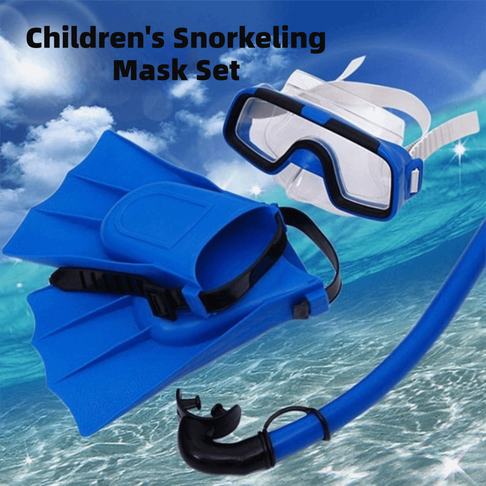 新しい防曇子供用ダイビングマスクセット調整可能で使いやすい水 - Snorkel Set のレビューと価格