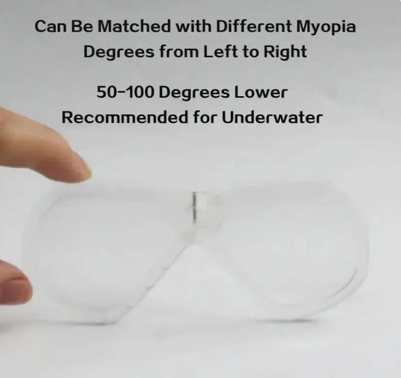 近視用レンズ、シュノーケリング用オールドライ呼吸チューブマス - Goggles Swim のレビューと価格