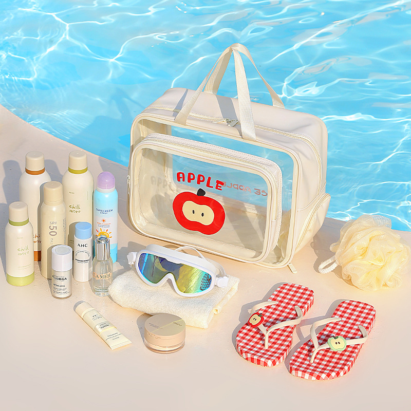 かわいらしいリンゴ柄のスイミングバッグは、水泳、フィットネス - Flippers Swimming のレビューと価格