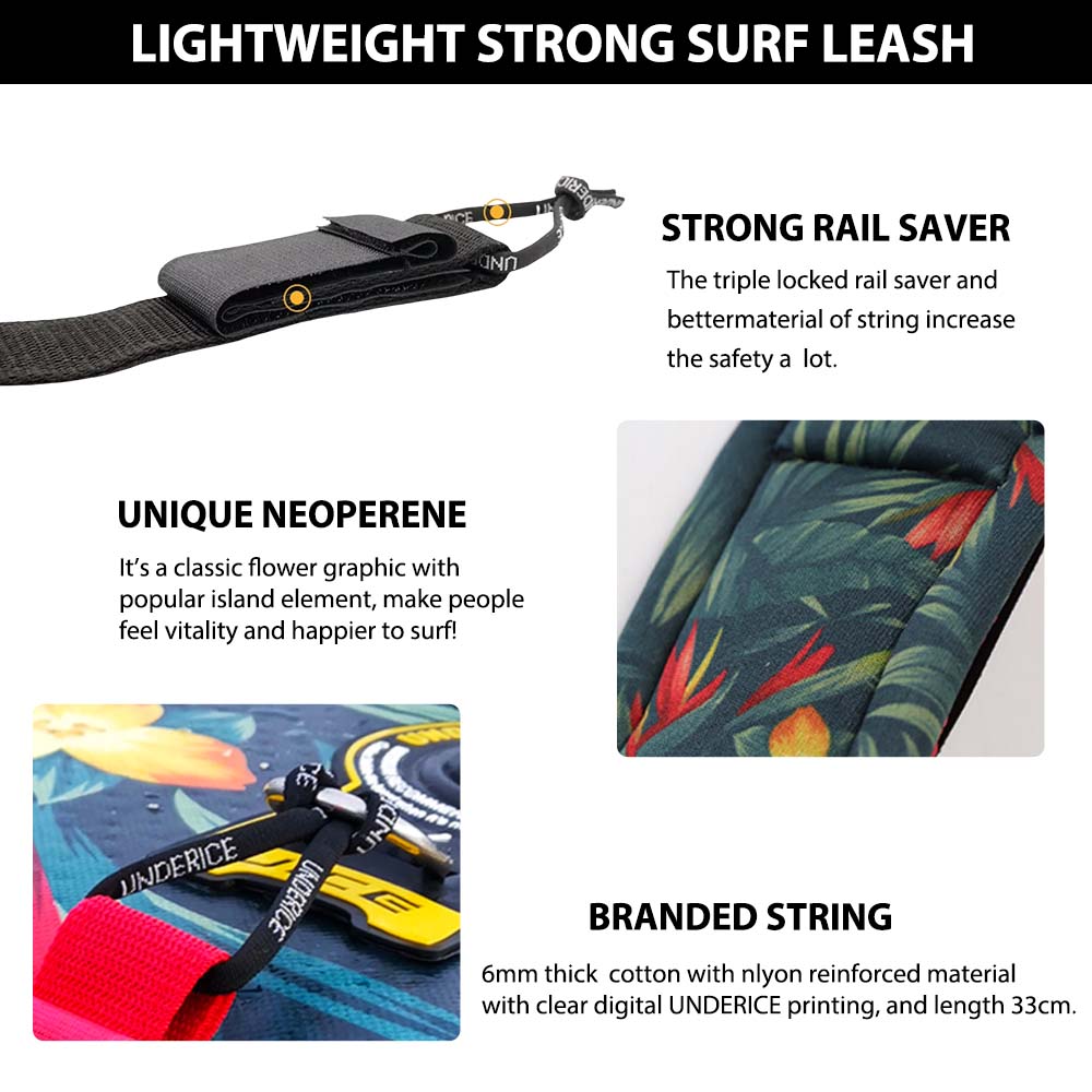 SUPパドルリーシュ 7MM10FT サーフィンリーシュ パ - Surfboard Leash のレビューと価格