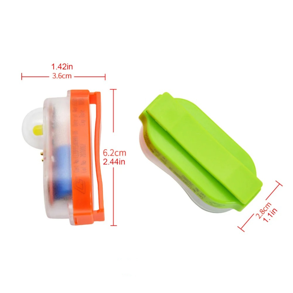 1/2 個新しい防水 LED ライフジャケットライト自己点灯 - Life Jacket のレビューと価格