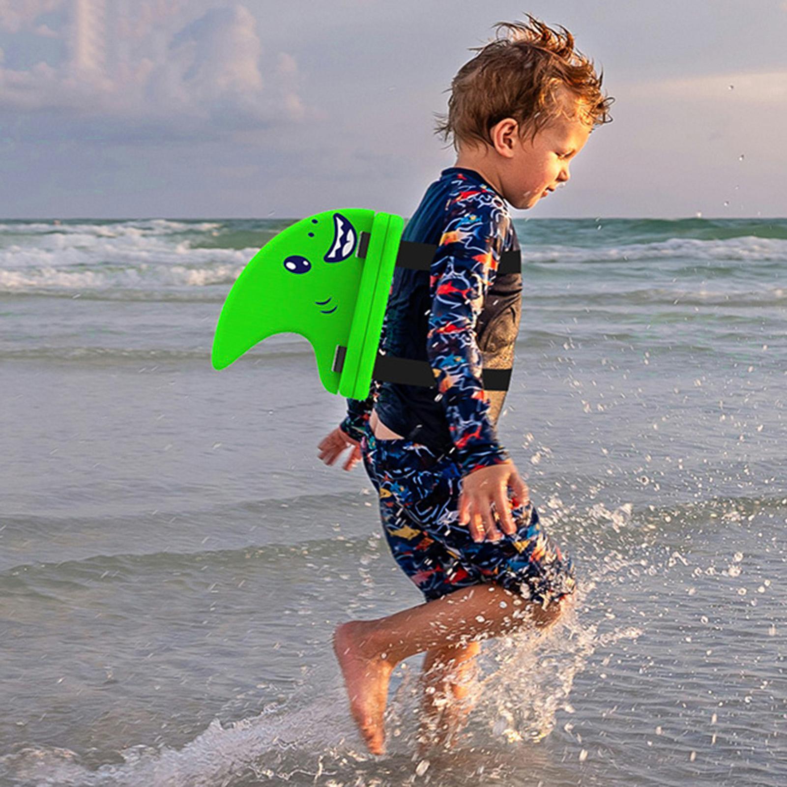 1pc 子供用バックフロート子供用シャークフィンバックフロー - Swim Fins のレビューと価格