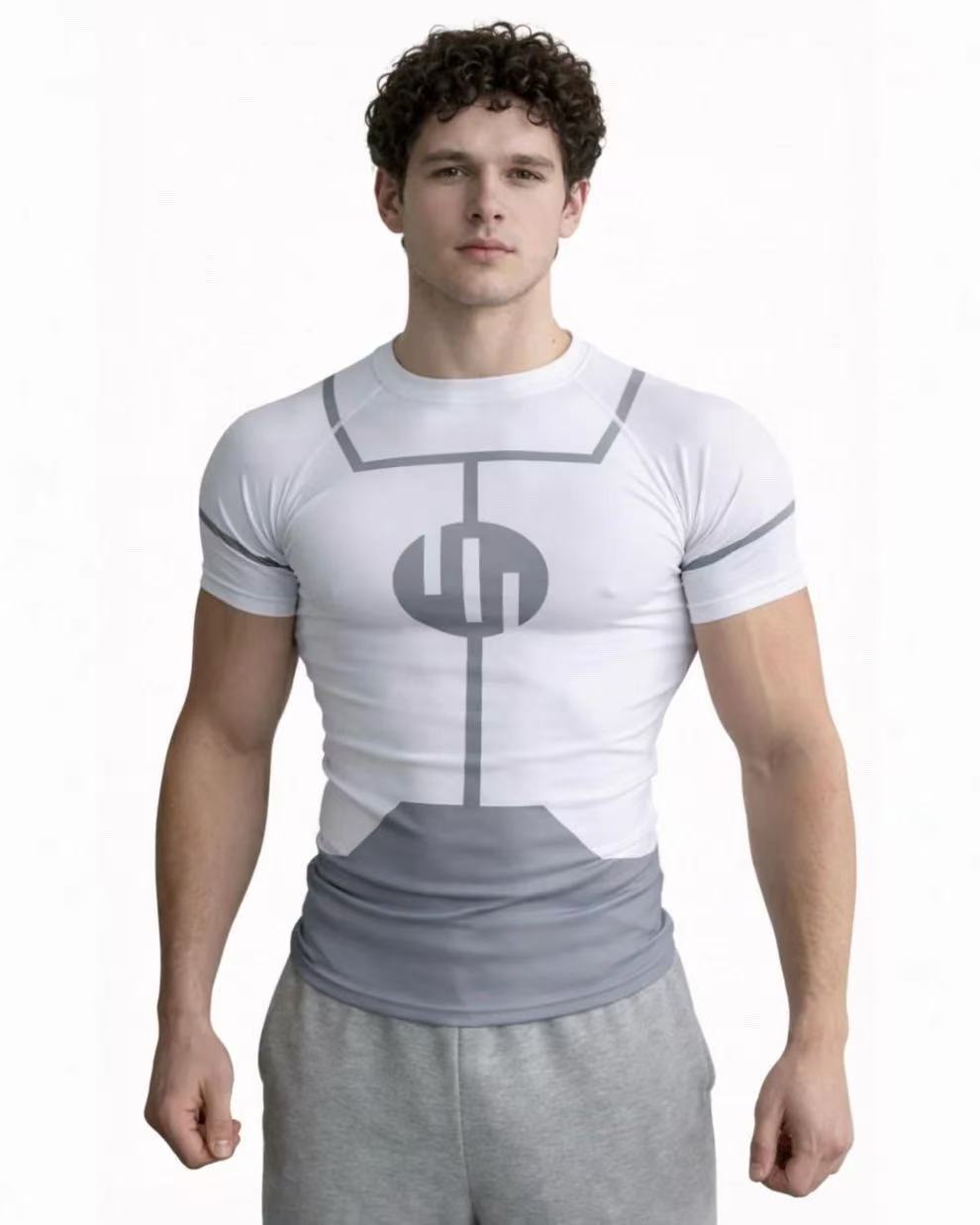 無敵のコスプレラッシュガードダイビング Tシャツ BJJ ラ - Rash Guard のレビューと価格
