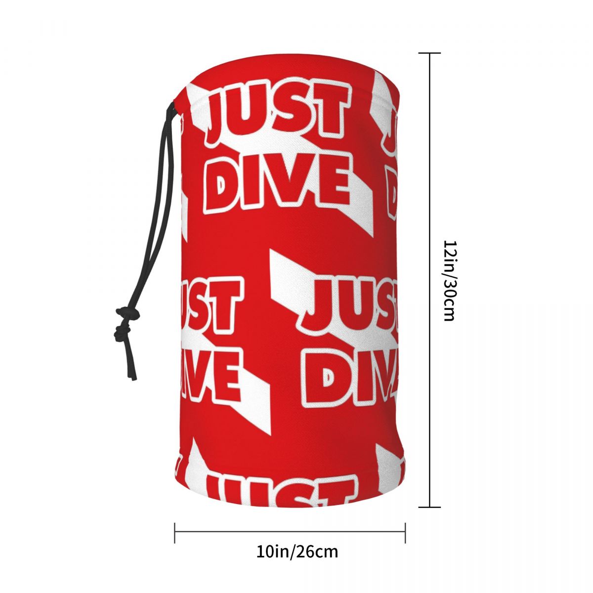 「Just Dive」スキューバダイビング柄のバンダナ、ネッ - Diving Mask のレビューと価格