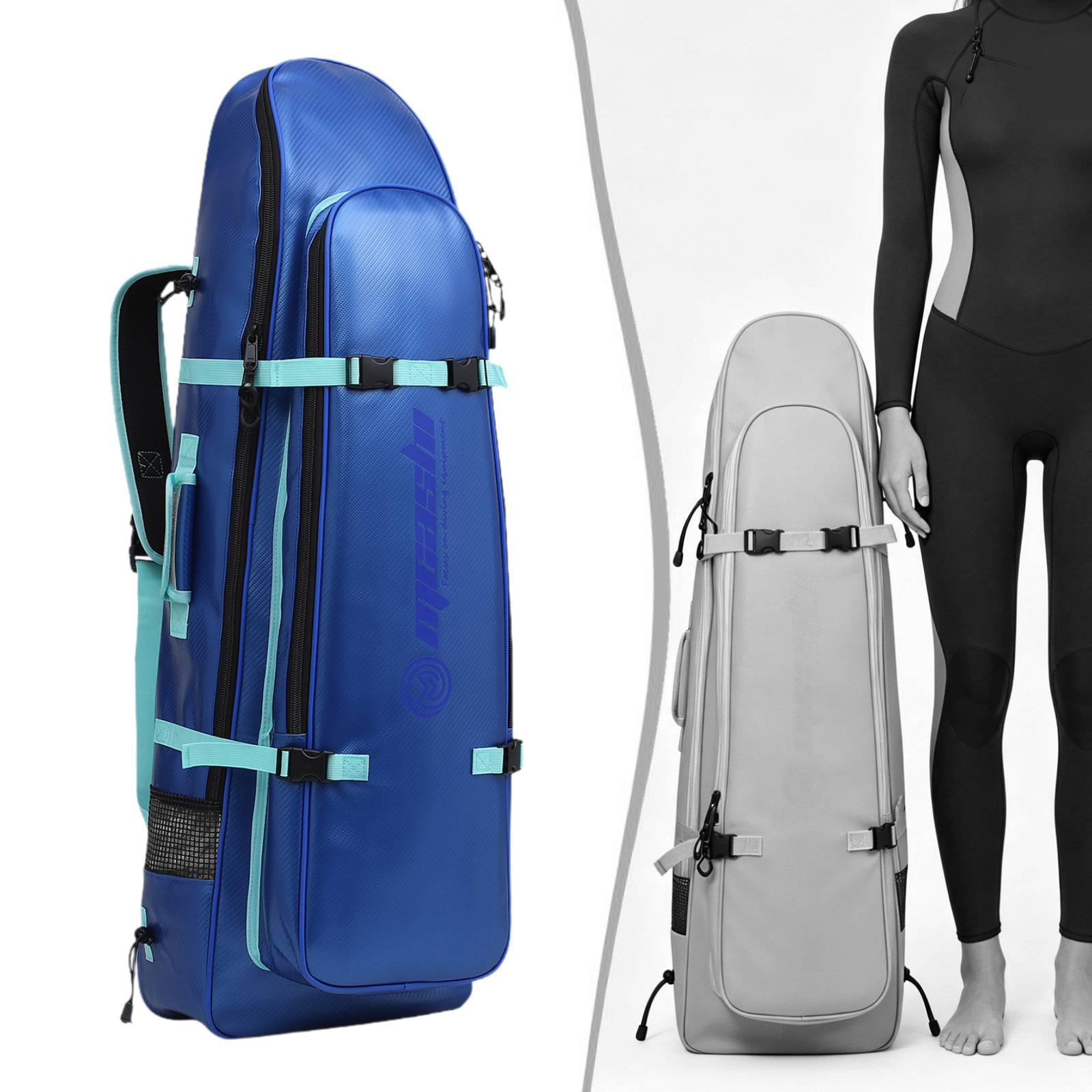 ロングフィンバッグ ポータブルスキューバダイビングバックパッ - Snorkeling Gear のレビューと価格