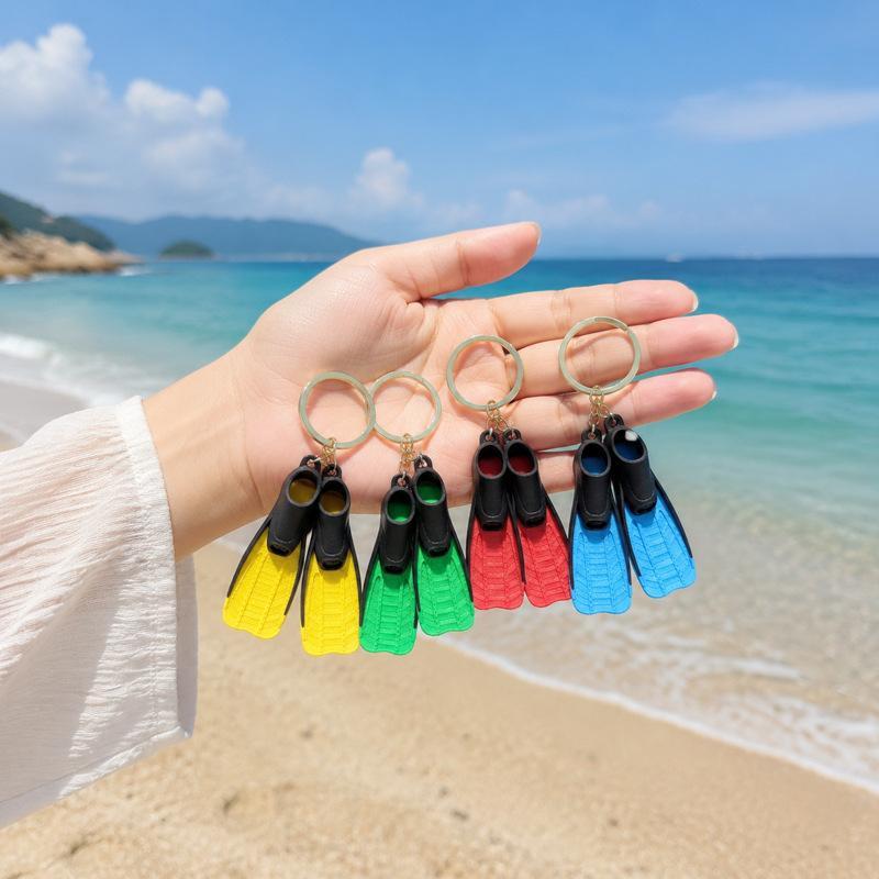 ダイビングフィンキーチェーン フリッパーキーリング ダイバー - Flippers Swimming のレビューと価格