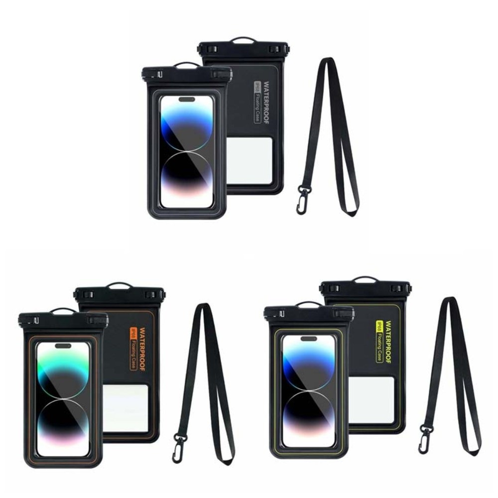 タッチスクリーン対応防水携帯電話バッグ 透明水中ドライモバイ - Dry Bag Waterproof のレビューと価格